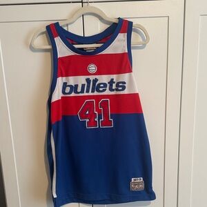 Hardwood Classics Wes Unsled #41 Washington Bullets Jersey